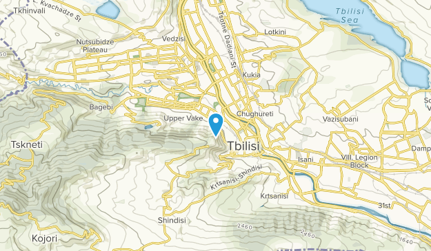 Okrokana, Tbilisi Map