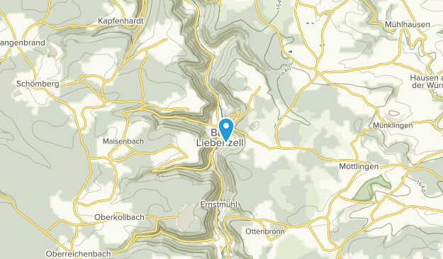 Bad Liebenzell, Baden-Württemberg Map