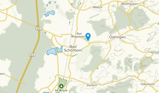 Bad Schönborn, Bade-Wurtemberg Map