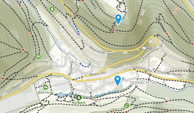 Bad Teinach-Zavelstein, Baden-Württemberg Map