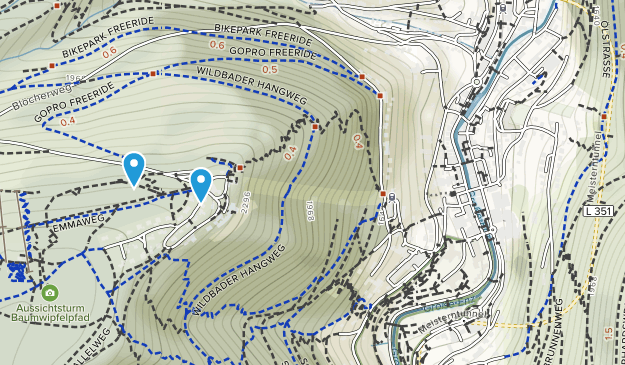 Bad Wildbad, Baden-Württemberg Map