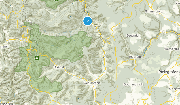 Baiersbronn, Bade-Wurtemberg Map