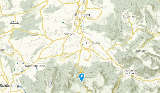Balingen, Baden-Wurtemberg Map