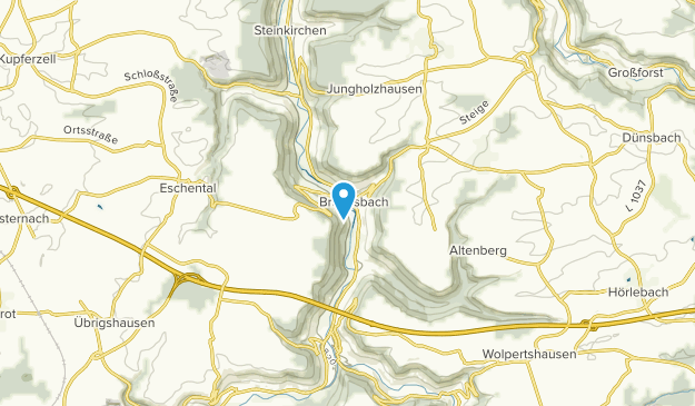 Braunsbach, Baden-Württemberg Map