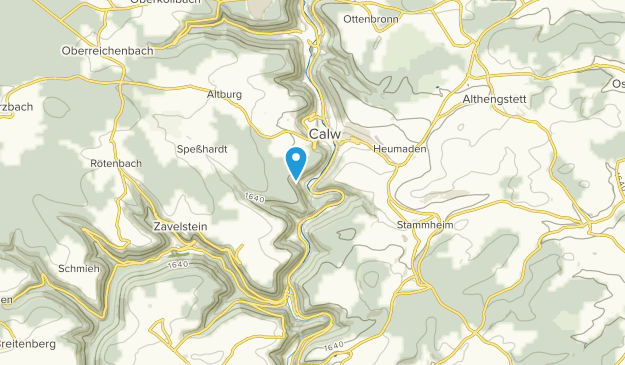 Landkreis Calw, Baden-Württemberg Map