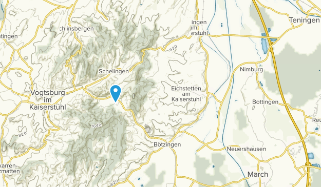 Eichstetten am Kaiserstuhl, Bade-Wurtemberg Map