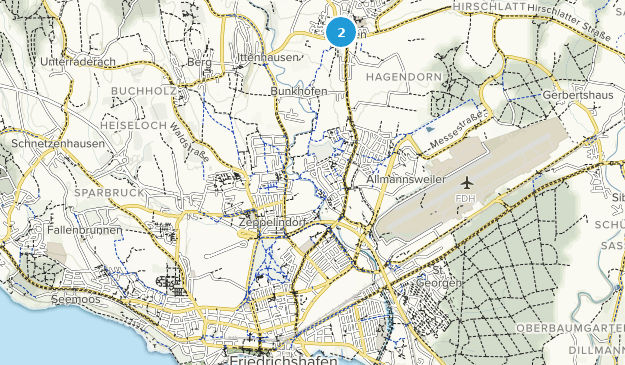 Friedrichshafen, Bade-Wurtemberg Map