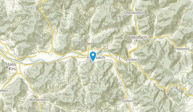 Hausach, Baden-Württemberg Map
