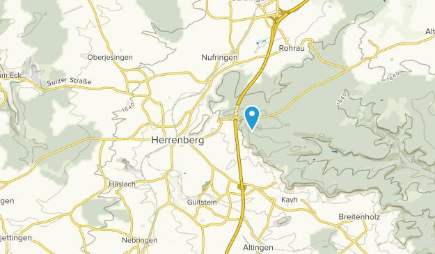 Herrenberg, Baden-Württemberg Map
