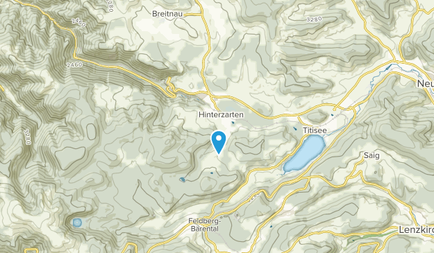Hinterzarten, Baden-Württemberg Map