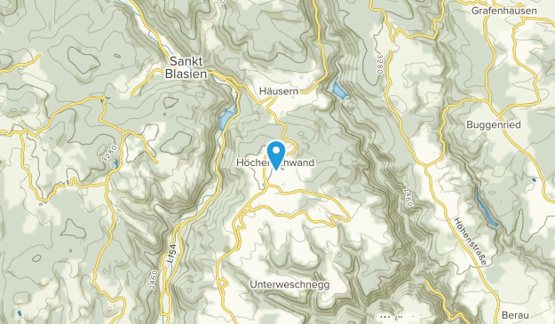 Höchenschwand, Bade-Wurtemberg Map