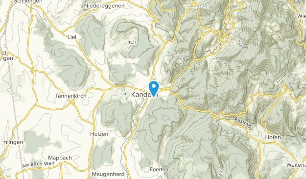 Kandern, Baden-Württemberg Map