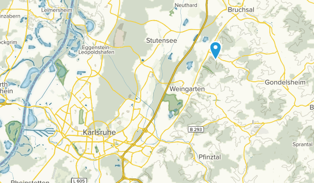 Karlsruhe, Bade-Wurtemberg Map