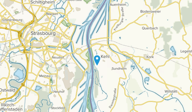 Kehl, Bade-Wurtemberg Map