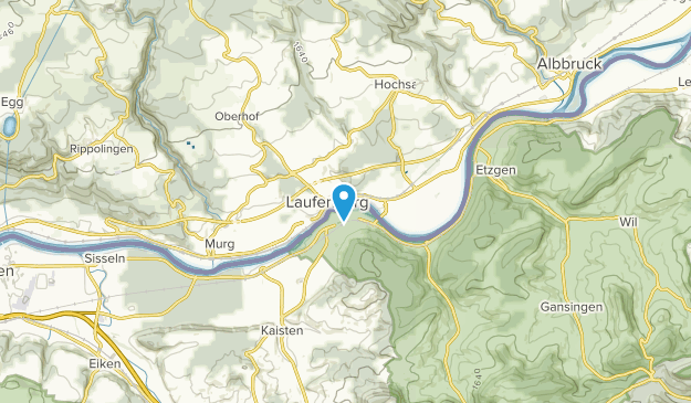 Laufenburg, Baden-Wurtemberg Map