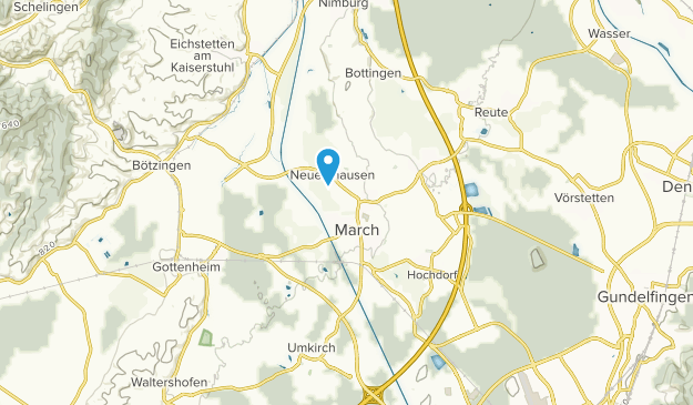 March, Bade-Wurtemberg Map