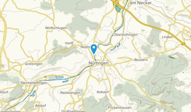 Nürtingen, Bade-Wurtemberg Map