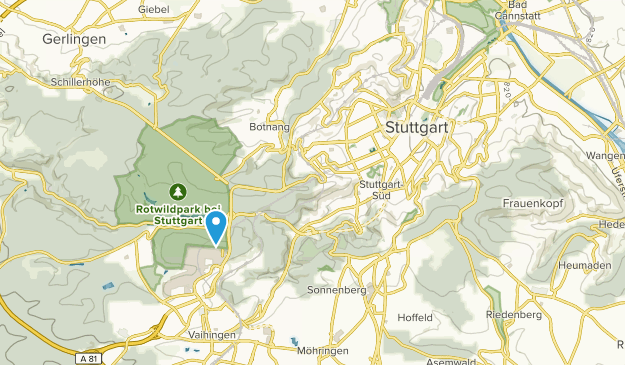 Stuttgart, Baden-Württemberg Map