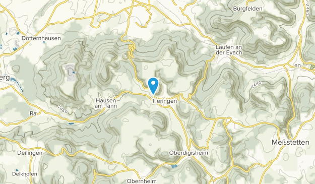 Tieringen, Baden-Württemberg Map