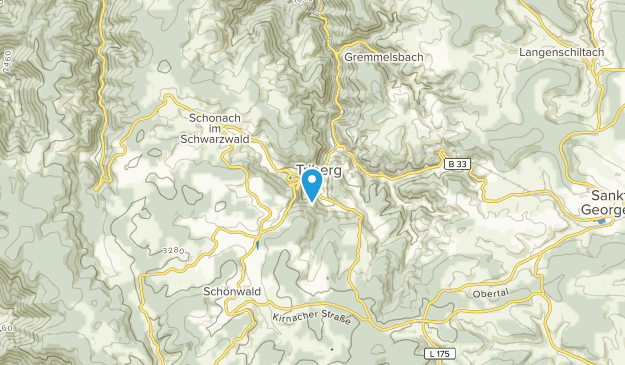 Triberg, Baden-Wurtemberg Map