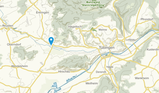 Tubinga, Baden-Wurtemberg Map