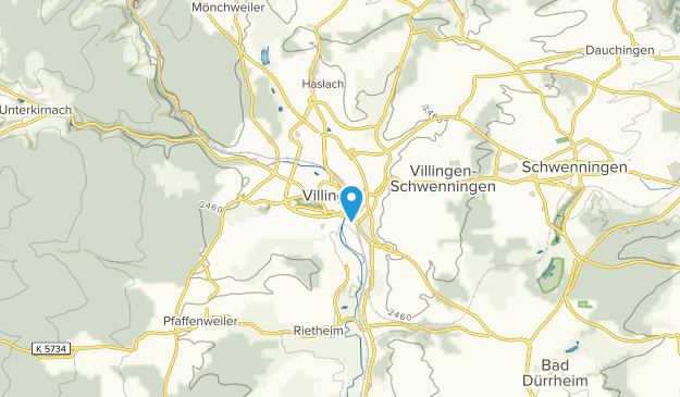 Villingen-Schwenningen, Bade-Wurtemberg Map