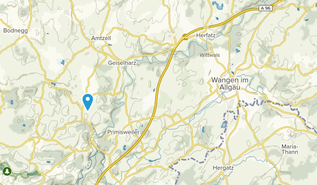 Wangen im Allgäu, Bade-Wurtemberg Map