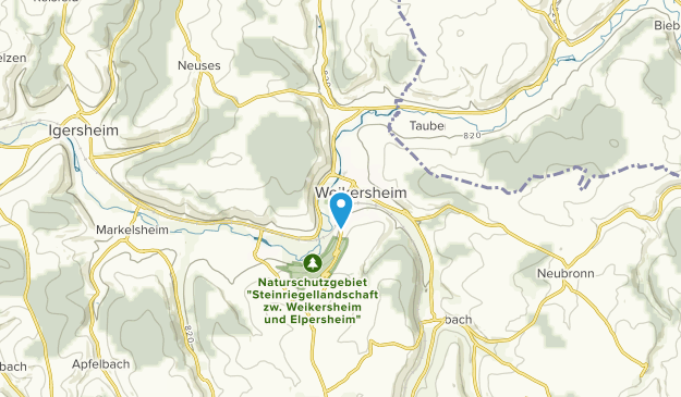 Weikersheim, Bade-Wurtemberg Map