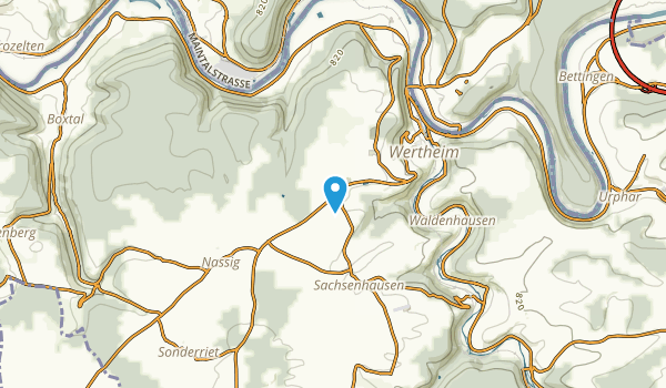 Wertheim, Baden-Württemberg Map