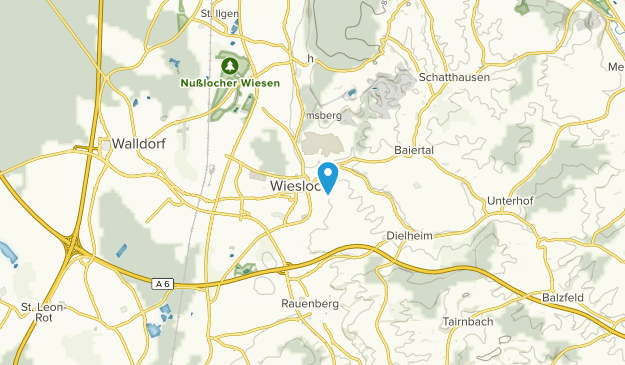 Wiesloch, Bade-Wurtemberg Map
