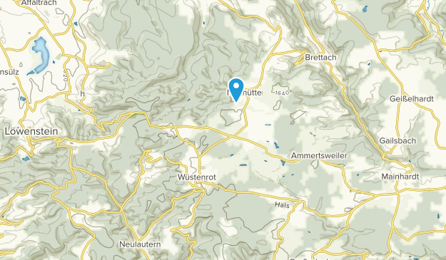 Wüstenrot, Bade-Wurtemberg Map