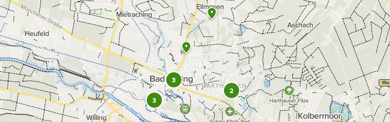 Bad Aibling, Baviera: Mapa de rutas