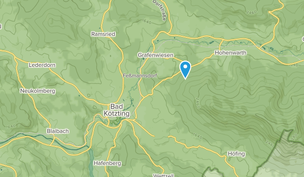 Bad Kötzting, Bavaria Map