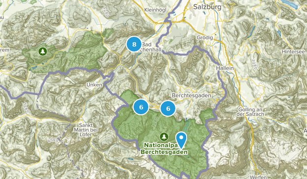 Bad Reichenhall, Bavaria Map