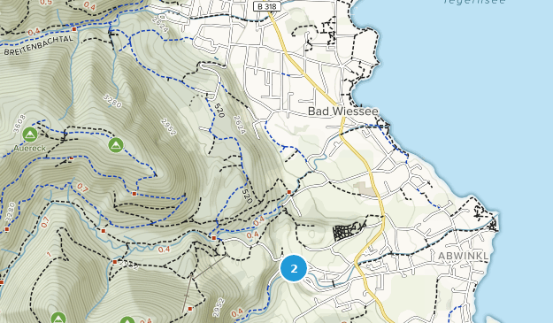 Bad Wiessee, Bayern Map