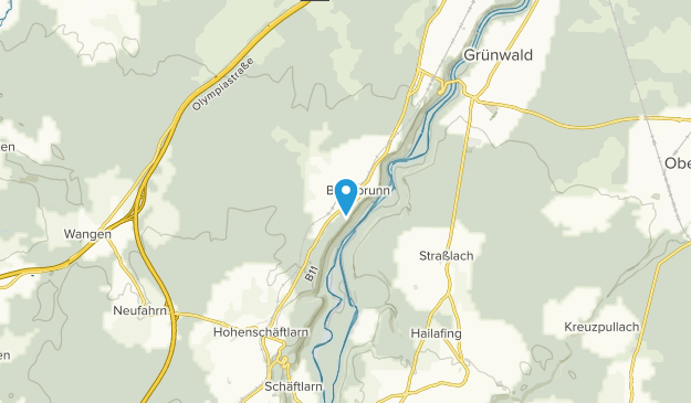 Baierbrunn, Bavaria Map