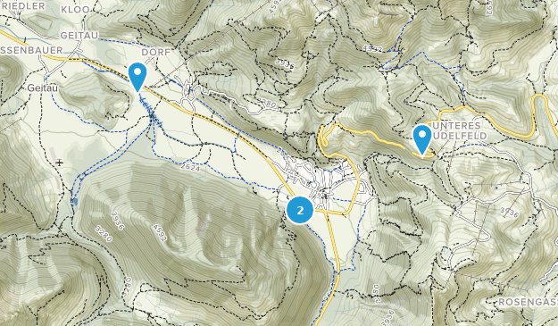 Bayrischzell, Baviera Map