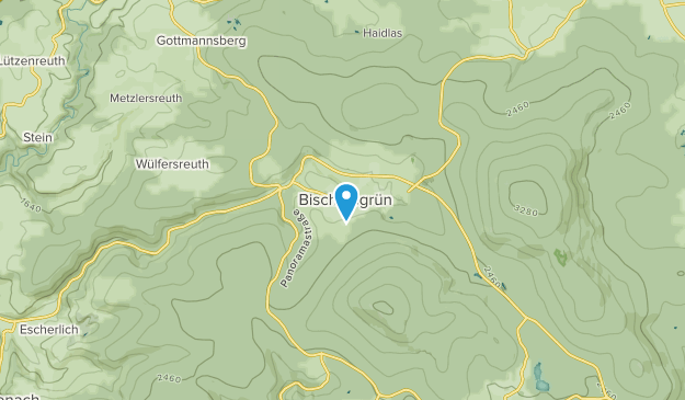 Bischofsgrün, Bavaria Map