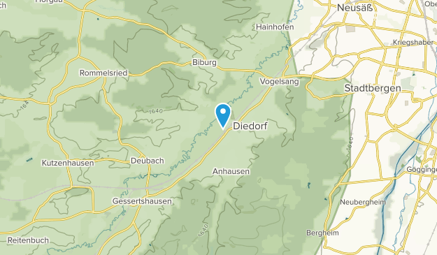 Diedorf, Baviera Map