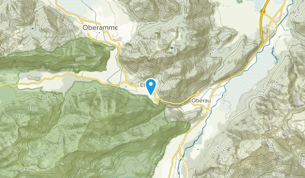 Ettal, Baviera Map
