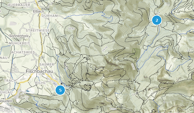 Fischbachau, Bavière Map