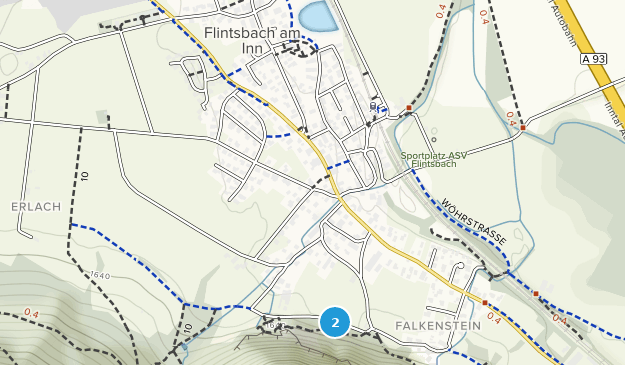 Flintsbach a. Inn, Bayern Map