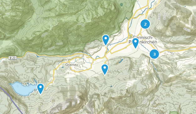 Garmisch-Partenkirchen, Bayern Map