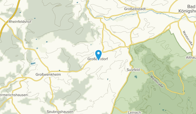 Großbardorf, Baviera Map