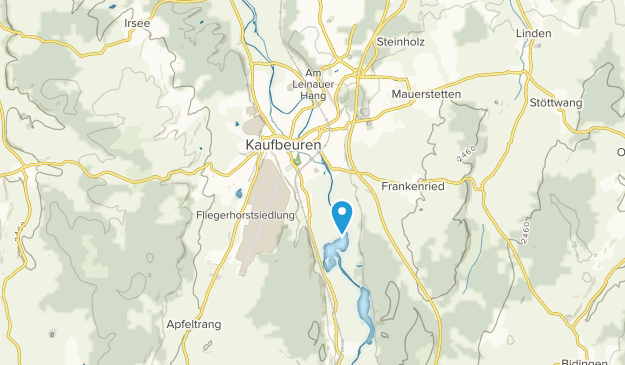 Kaufbeuren, Bavière Map