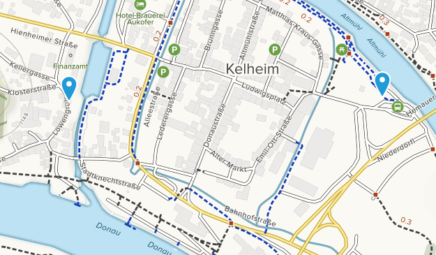 Kelheim, Bayern Map