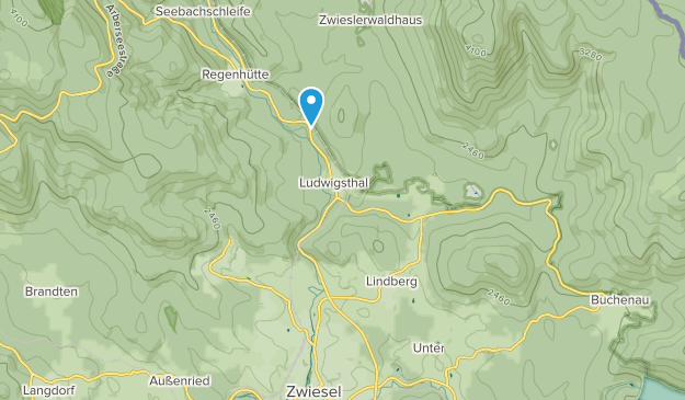Lindberg, Bavière Map