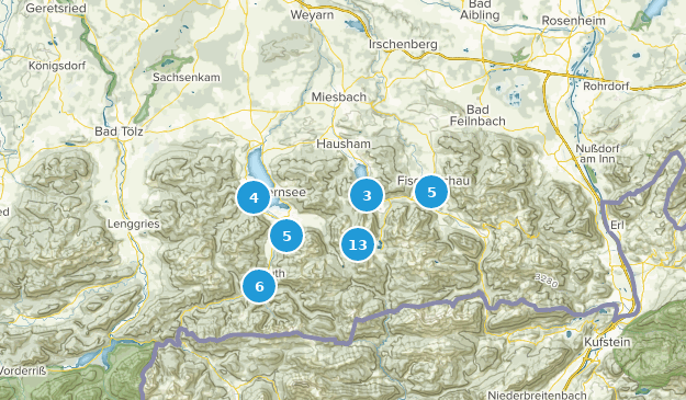 Miesbach, Bayern Map