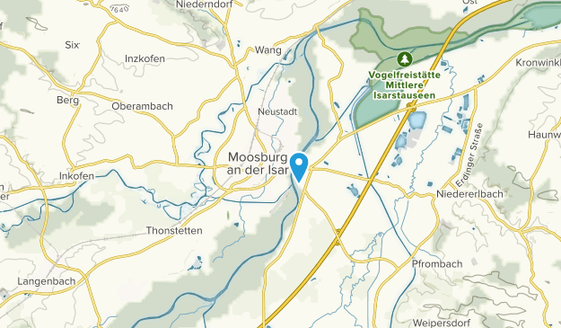 Moosburg a. d. Isar, Baviera Map