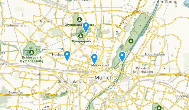 München, Baviera Map